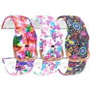 Silicone QuickFit Straps for Yamay & AGPTEK