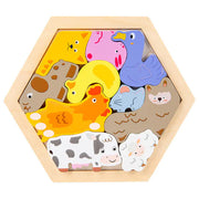 EduPlay Wooden Puzzles