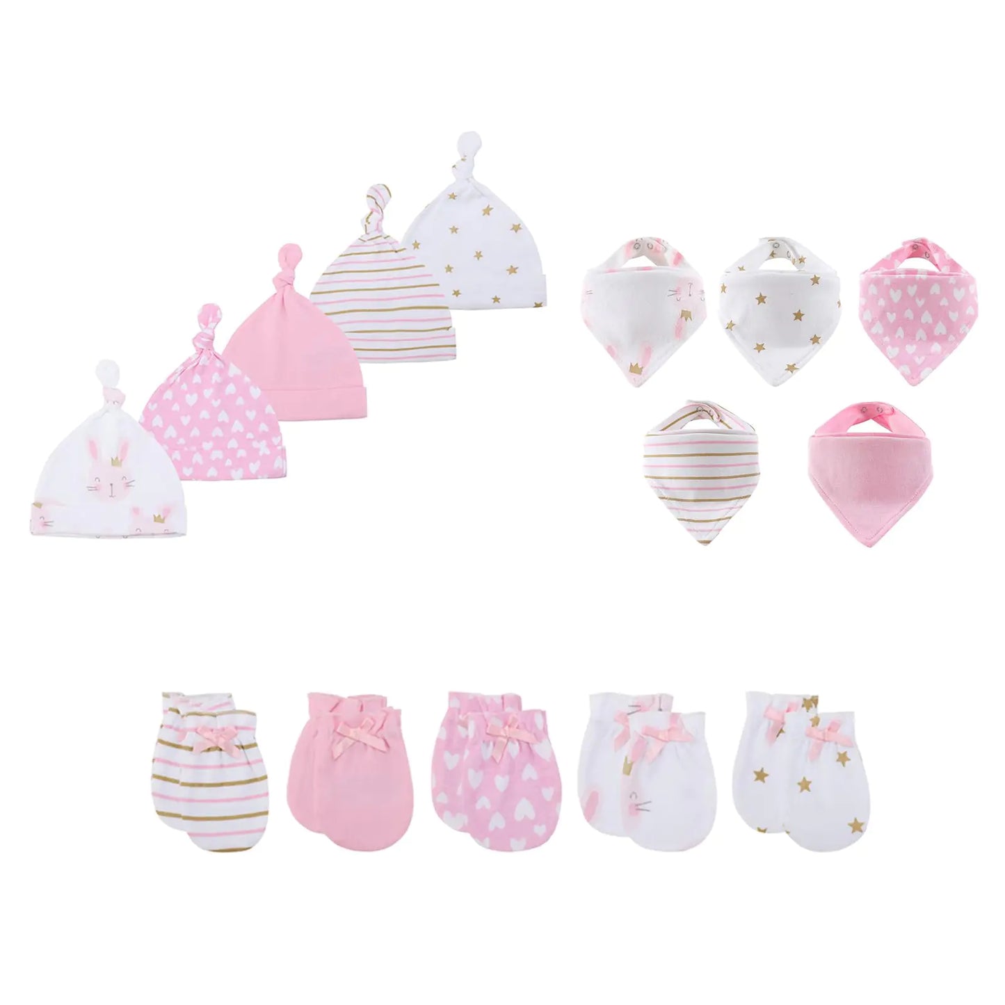 JELYLOVE Unisex Newborn Essentials Set