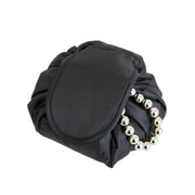 Stylish Drawstring Makeup Bag - Waterproof Travel Pouch