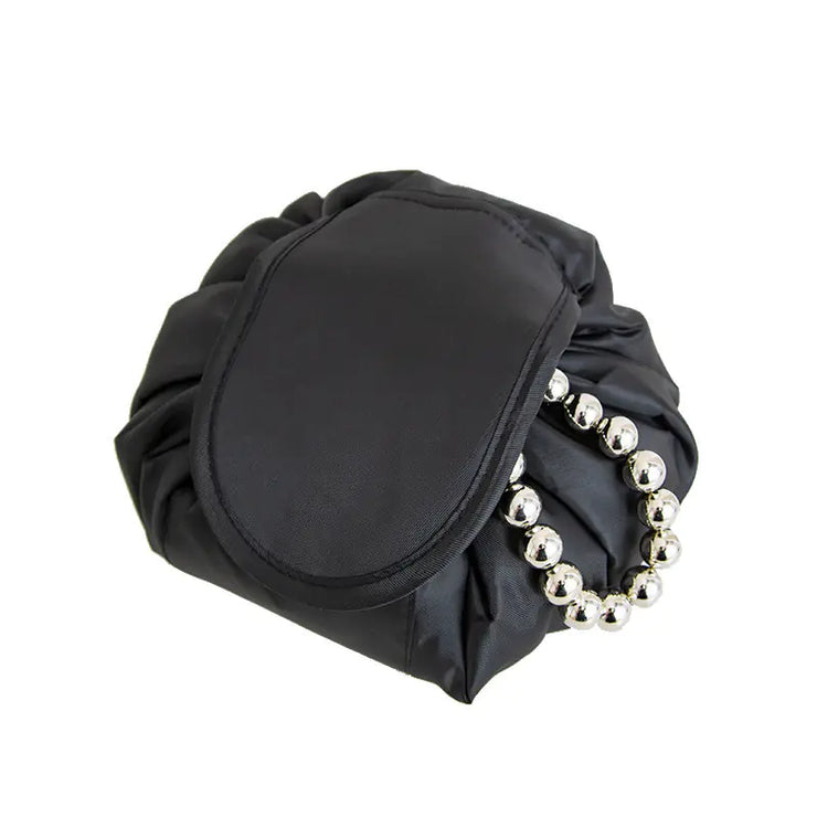 Stylish Drawstring Makeup Bag - Waterproof Travel Pouch
