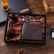 Boutique Gift Set with Large Dial Quartz Watch