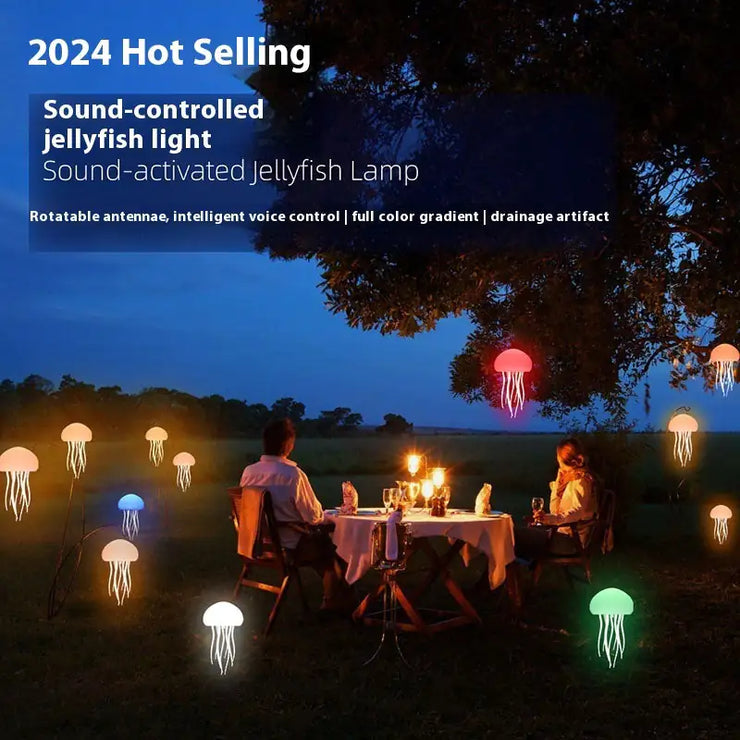 Soothing Jellyfish LED Lamp