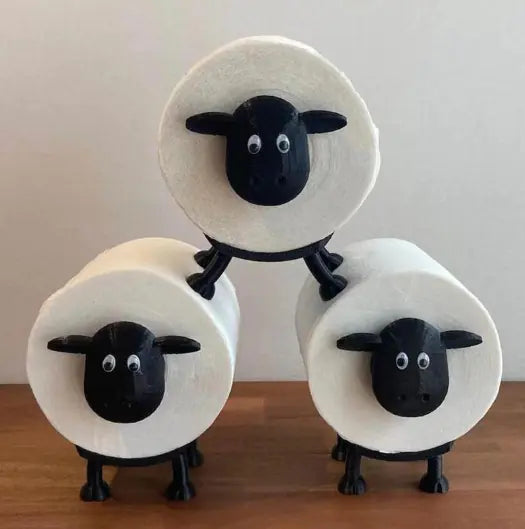 Sheep-Shape Toilet Paper Holder