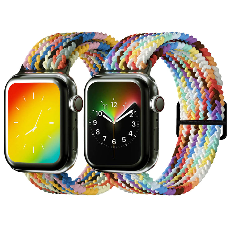 Wohben Adjustable Braided Loop - Dual Pack for Apple Watch