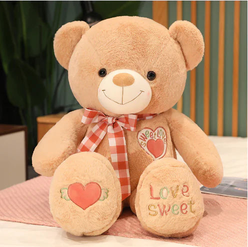 Plush Teddy Bear with Scarf