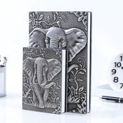 Vintage Embossed Leather Notebook