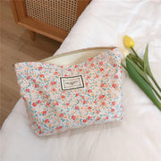 Floral Makeup Storage Bag for Travel