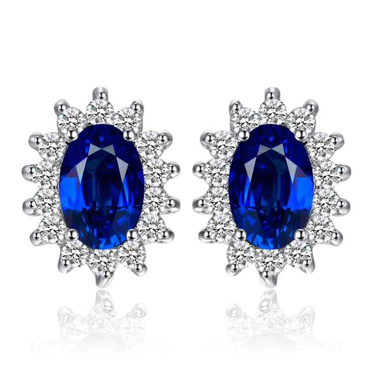 Palace Princess Gemstone Stud Earrings