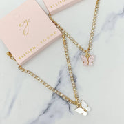 Sparkle Butterfly Anklet