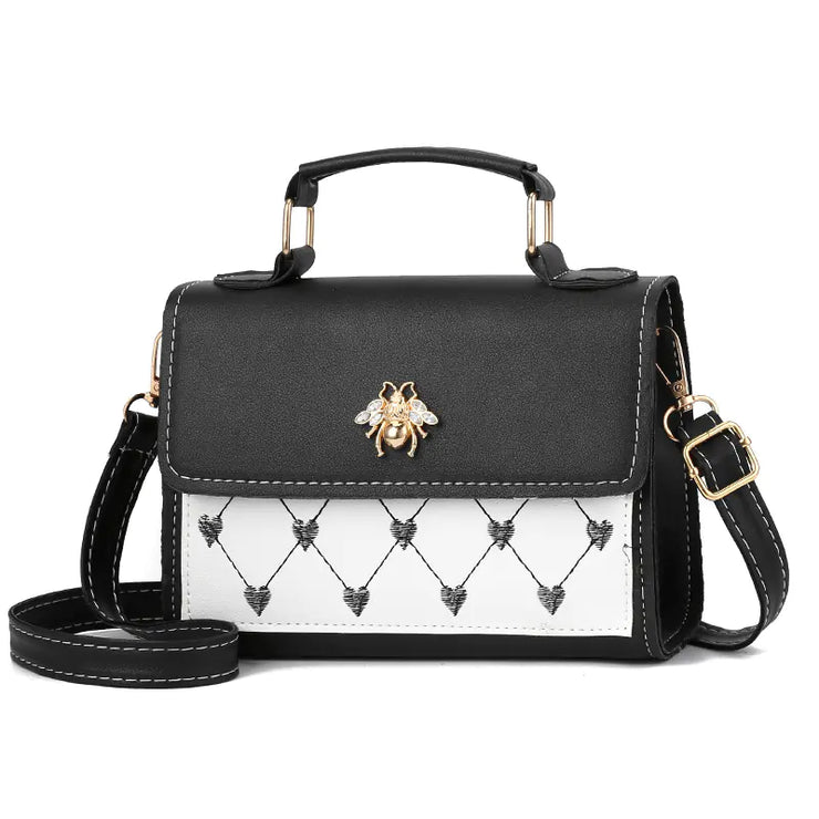 Women's Bee Messenger Shoulder Bag - Trendy Design