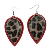 Leopard Dual-Sided Earrings
