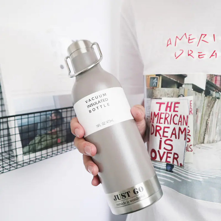 Nordic Vintage Insulated Stainless Steel Cup