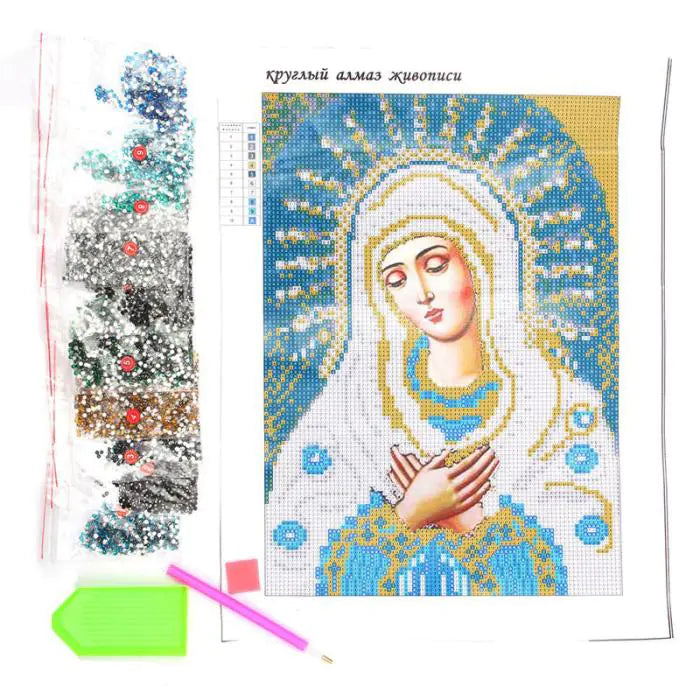 5D Round Crystal Diamond Painting DIY Cross Stitch