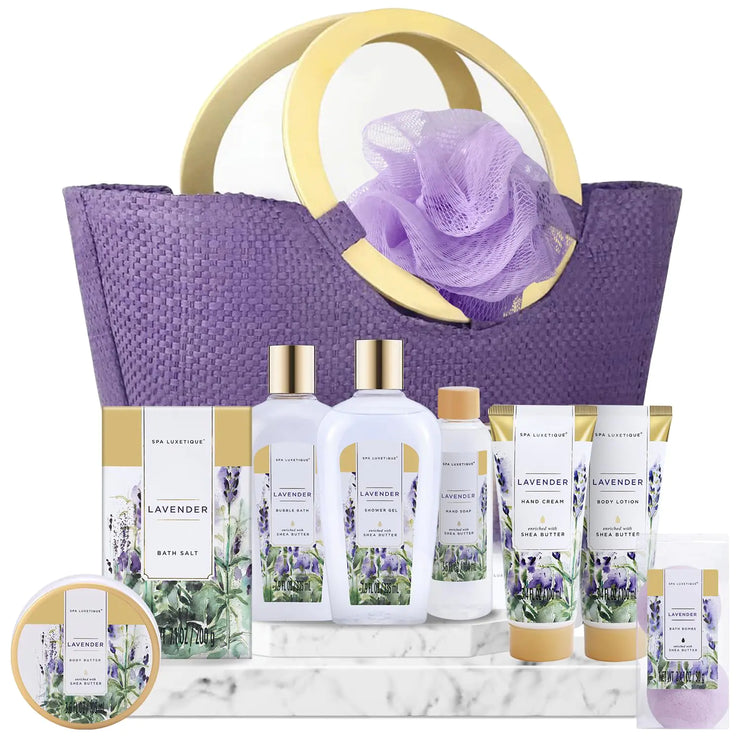Lavender Bliss Spa Basket