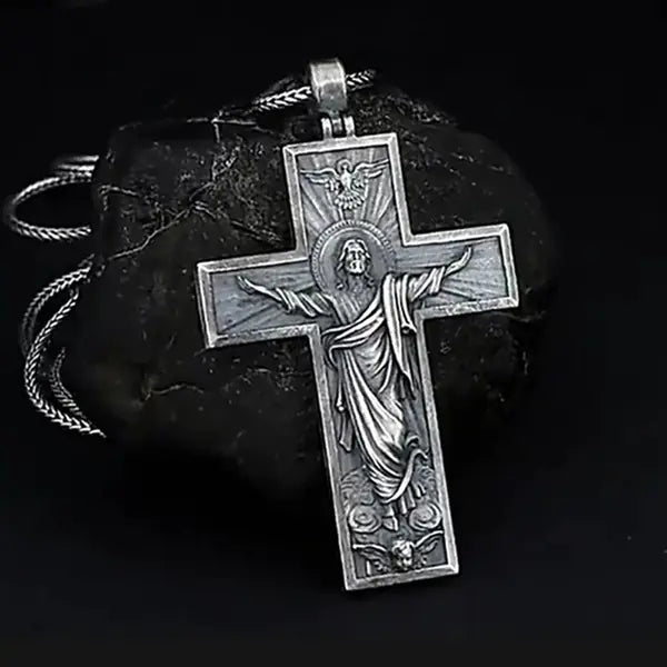 Metal Cross Necklace Pendant
