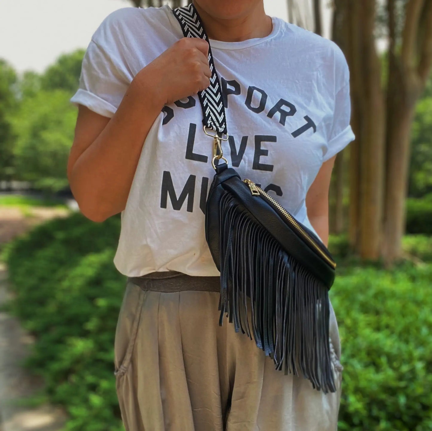 Modular Vegan Leather Sling