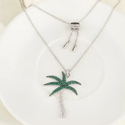 Crystal Diamond Necklace for Women - Stylish Pendant Gift