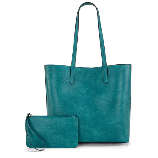 Montana West Vegan Leather Hobo Tote Bag