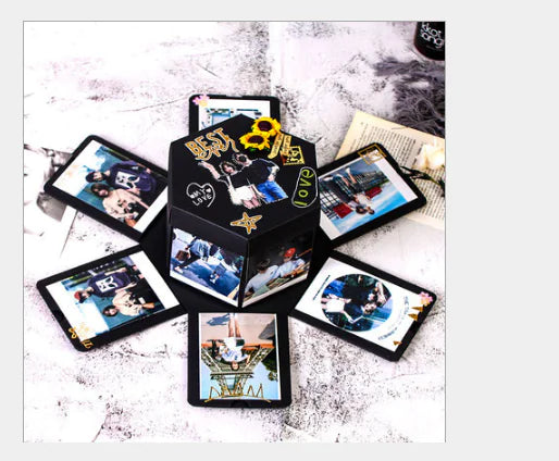 Surprise DIY Explosion Gift Box Photo Album