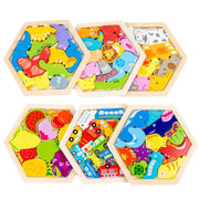 EduPlay Wooden Puzzles