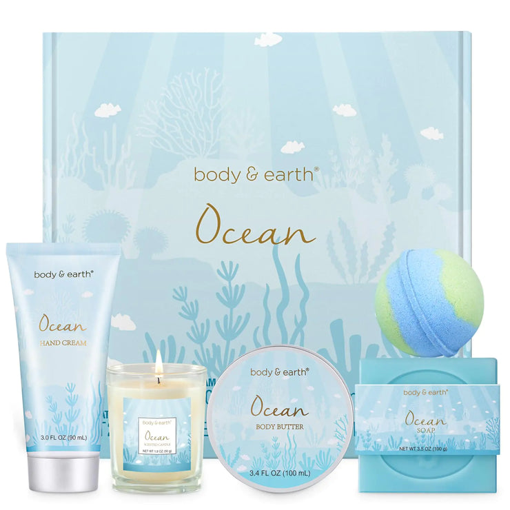 Ocean Bliss Spa Gift Set for Women