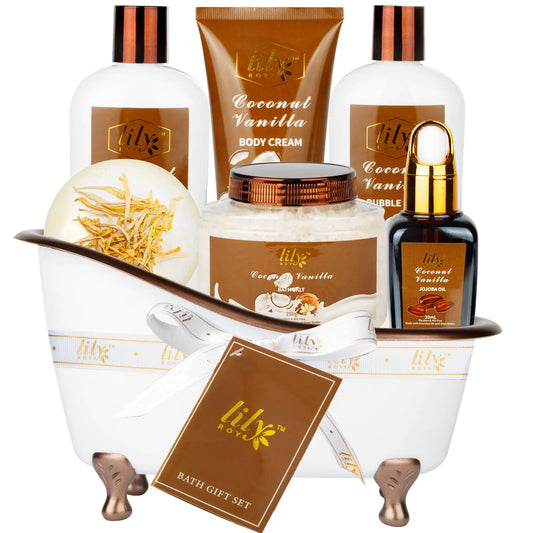 Deluxe Spa Bath Set - Coconut Vanilla Essentials