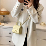 Small Square Crossbody Satchel Bag