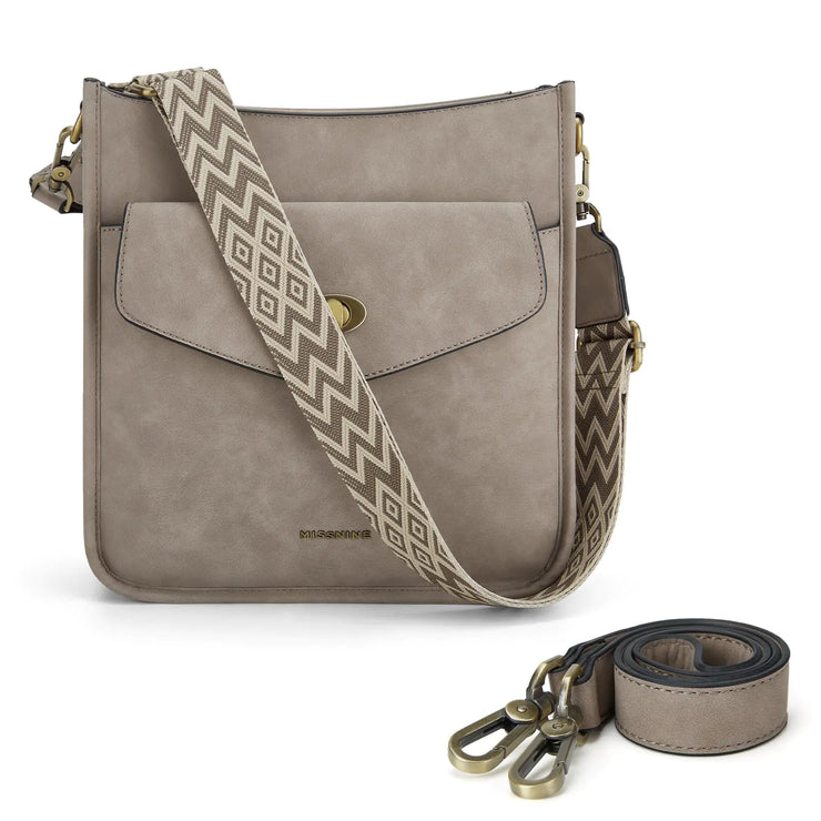 Missnine Khaki Crossbody
