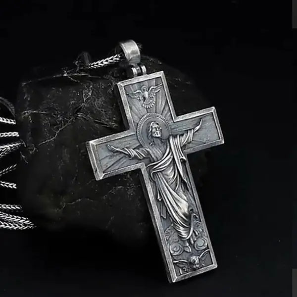 Metal Cross Necklace Pendant