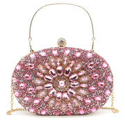 Crbeqabe Sparkle Rhinestone Evening Clutch