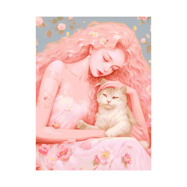 DIY Cartoon Oil Painting