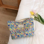 Floral Makeup Storage Bag for Travel