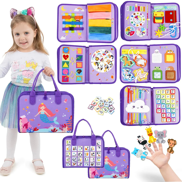 Toddler Montessori Busy Board