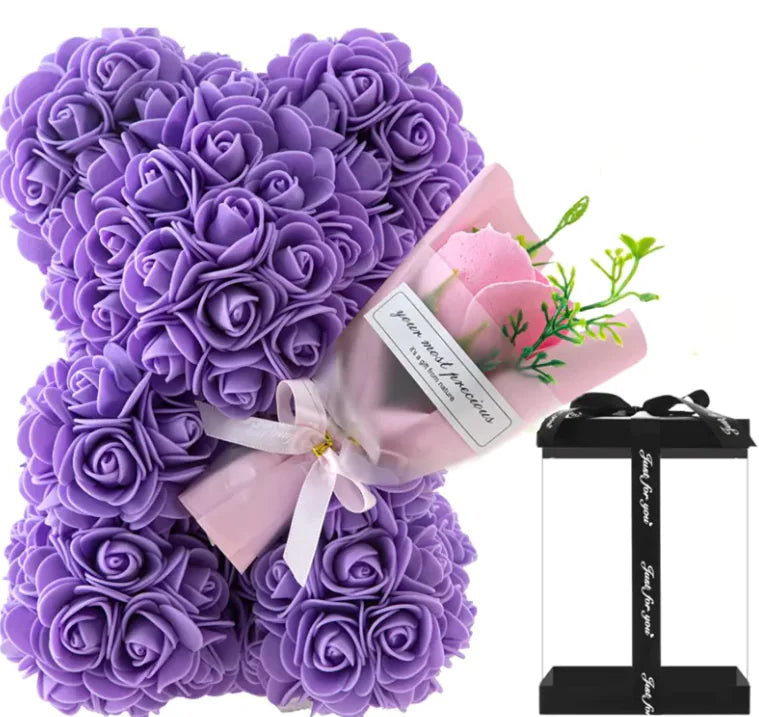 Eternal Rose Bear