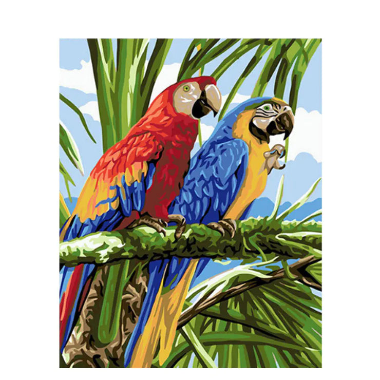 DIY Parrot Oil Painting Kit