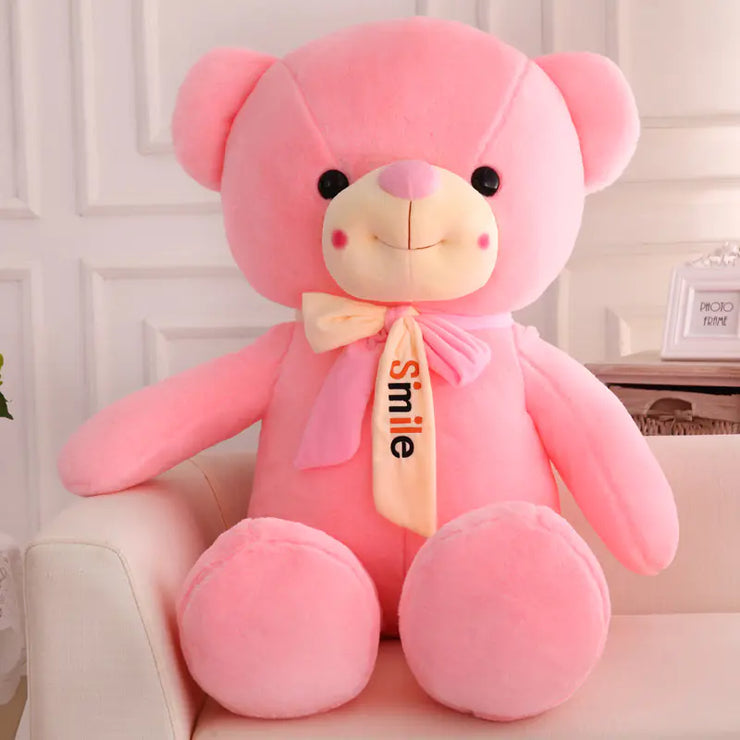 Plush Teddy Bear with Scarf
