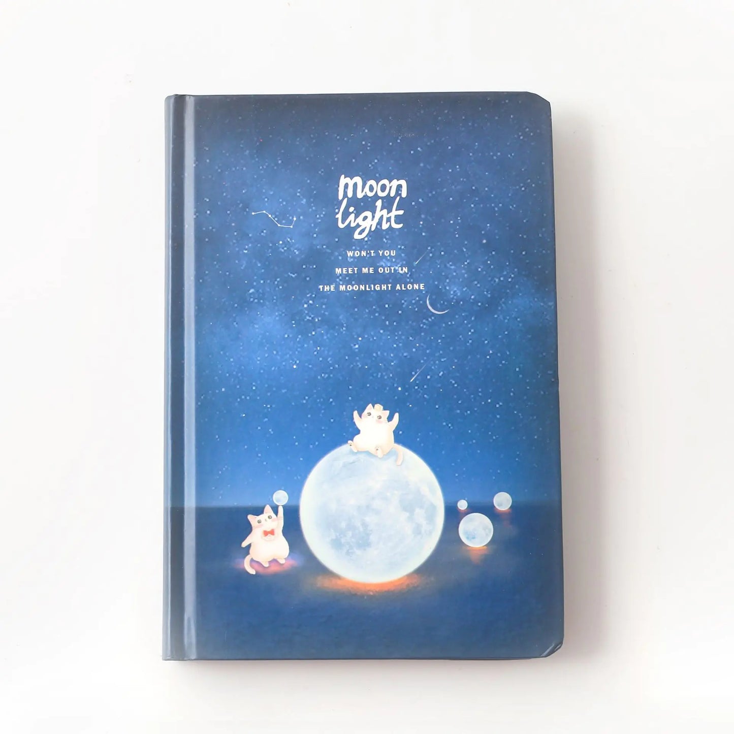 Moonlit Night Notebook with Glow-in-the-Dark