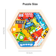 EduPlay Wooden Puzzles