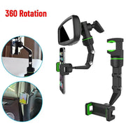 360° Adjustable Car Mirror Phone Mount