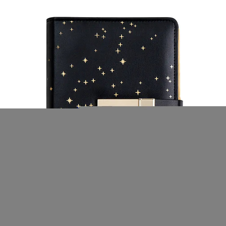 Lockable Starry Sky Diary with Password Notebook
