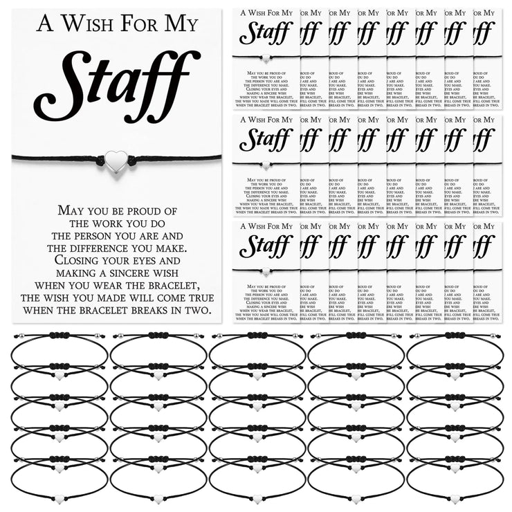 Colarr Staff Appreciation Charm Bracelets